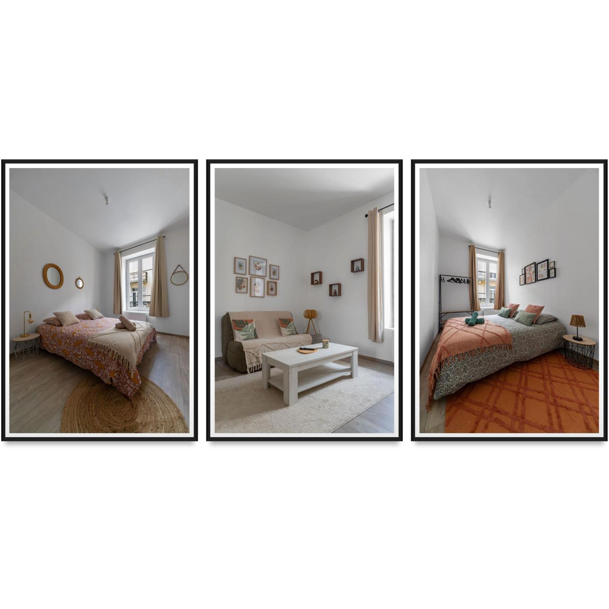 Appartamento Le Ravy - Design, 2 Chambres, Centre